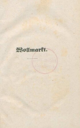 Wollmarkt