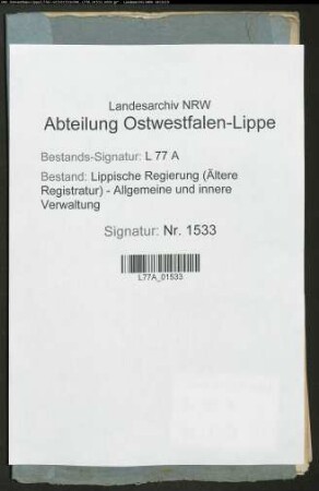 Anstellung des Regierungsrats Dr. med. Quentin