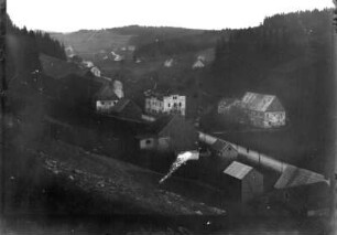 Pobershau (Kreis Marienberg). Ortsteilansicht