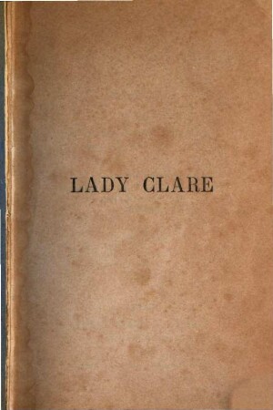 Lady Clare : Légende