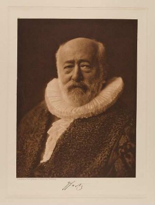 "Senator Dr. G. F. Hertz" aus der Mappe "Hamburgische Männer und Frauen am Anfang des XX. Jahrhunderts"