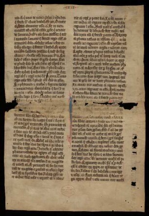Testamentum vetus (Fragment)