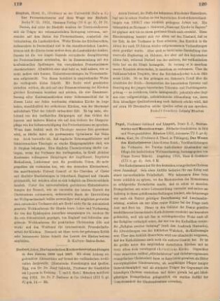 119-120 [Rezension] Döberl, Anton, Die bayerischen Konkordatsverhandlungen in den Jahren 1806 und 1807