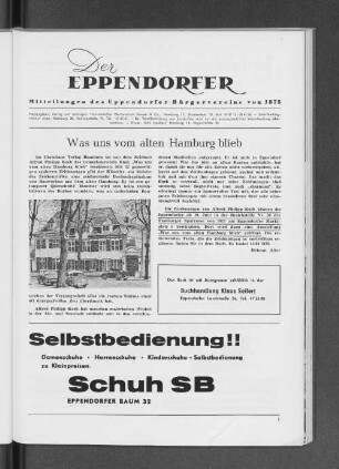 Was uns vom alten Hamburg blieb