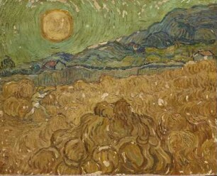Schnitter im Kornfeld (in der Manier von Vincent van Gogh)