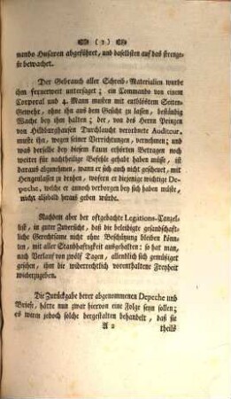 Dictatum Regensburg Febr. 1758, per Moguntinum : [Die Verhaftung des Comitial-Gesandschafts-Kanzelisten La Grange betreffend]