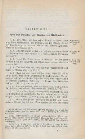 Neunter-neunzehnter Titel
