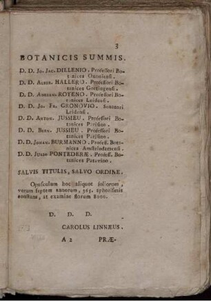 Botanicis Summis.
