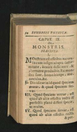 Caput IX. De Monstris.