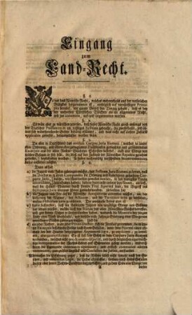 Project des Corporis Juris Fridericiani, das ist, Sr. Königl. Majestät in Preussen in der Vernunft und Landes-Verfassungen gegründetes Land-Recht : worinn das Römische Recht in eine natürliche Ordnung, und richtiges Systema ... gebracht ...