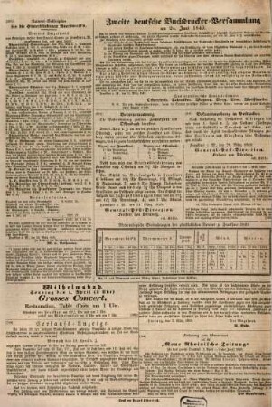 Frankfurter Ober-Post-Amts-Zeitung. 1849,1/3