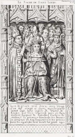 Le Sacre de Saint Louis, Tafel XX