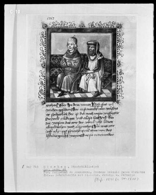 Jacobus Palladini de Anacharano, Prozeß des Teufels Belial mit Christus; der 'Grüne Teufel' — Jesaias und Jeremias