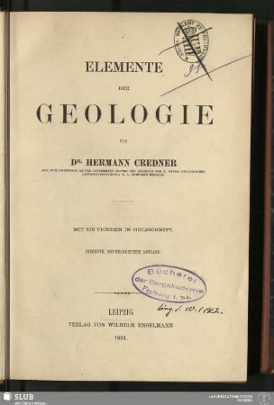 Elemente der Geologie