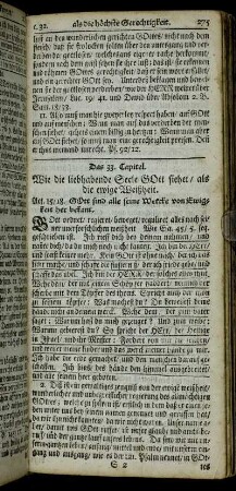 Das 33. Capitel. Wie die liebhabende Seele Gott siehet, als die ewige Weißheit.