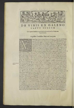De vinis ex Galeno caput sextum