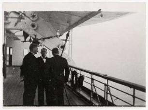 Auf dem Passagierschiff "Europa"