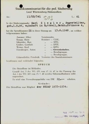 Ziegler, Karl
