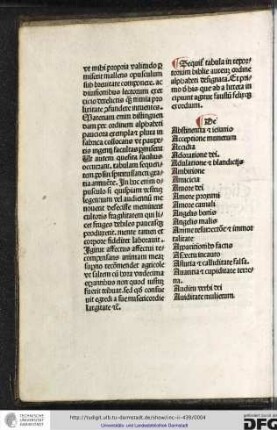 Sequitur tabula in reportorium Biblie aureum ordine alphabeti designata...