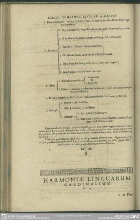 Harmoniae Linguarum Cardinalium To '