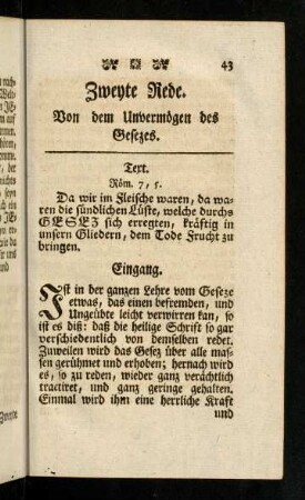 43-82, Zweyte Rede