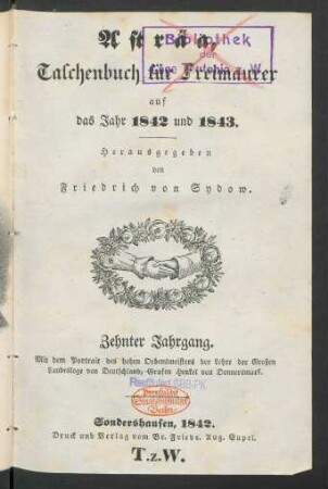 10. Jahrgang (1842/1843): Asträa