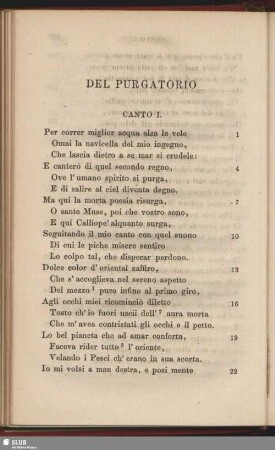 Del Purgatorio