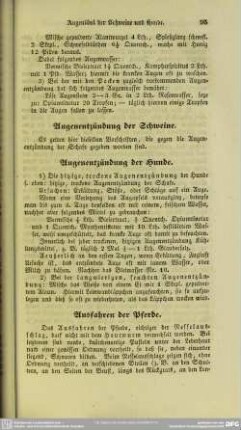 Ausfahren der Pferde