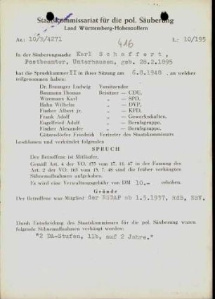 Schaffert, Karl