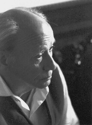 Portrait Albert Eberts an seinem 67. Geburtstag : Albert Ebert, Bildender Künstler in Halle (Saale)