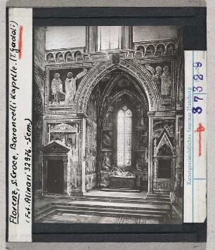 Taddeo Gaddi: Florenz, S. Croce, Baroncelli-Kapelle