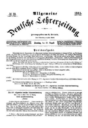 Preisaufgabe