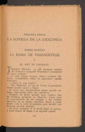Primer episodio - La dama de Varangeville