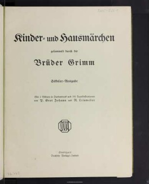 Kinder- und Hausmärchen