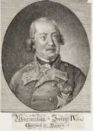 Porträt des Maximilian I. Joseph, späterer König von Bayern