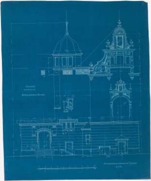 Strandschloss, Kolberg: Fassadendetails 1:40