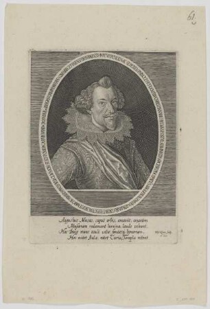 Bildnis des Christian Wilhelmvs, Markgraf von Brandenburg