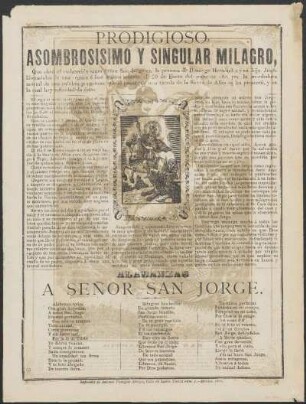 Alabanzas a Señor San Jorge.