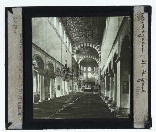 Hildesheim, St. Michael : Innenansicht, Blick nach W