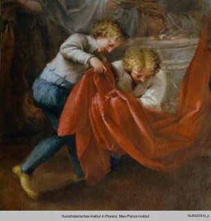 Die Tiburtinische Sibylle offenbart Kaiser Augustus eine Madonnenvision