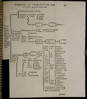 Tabula in Præceptvm de Statu Qualitatis