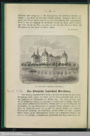 Das königliche Jagdschloß Moritzburg