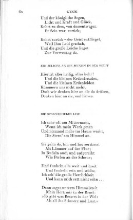 Die Sternchen Lise
