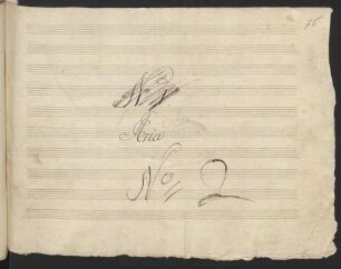 No. 1 (2. Fassung). Arie der Marzelline (1806)