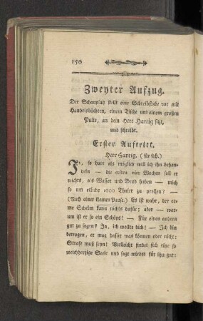Zweyter Auszug.