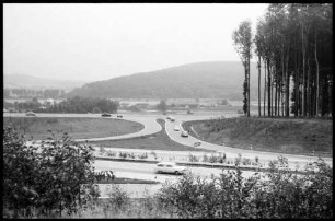 Derneburg: Autobahn, Anschlussstelle mit Ausfahrt