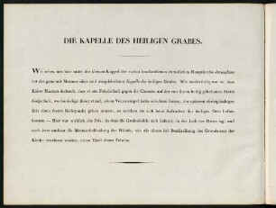 32-35, Die Kapelle des Heiligen Grabes
