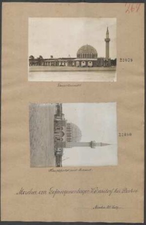 Moschee im Gefangenenlager Wünsdorf bei Berlin (Gesamtansicht)
