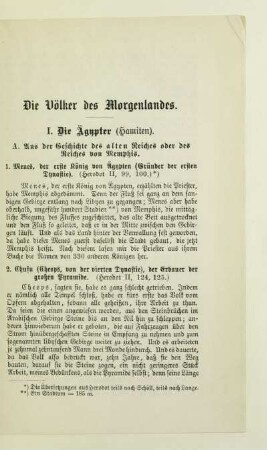 Die Völker des Morgenlandes