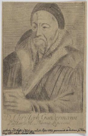 Bildnis des Christoph Gundermann